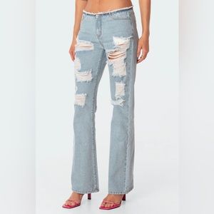 low rise jeans